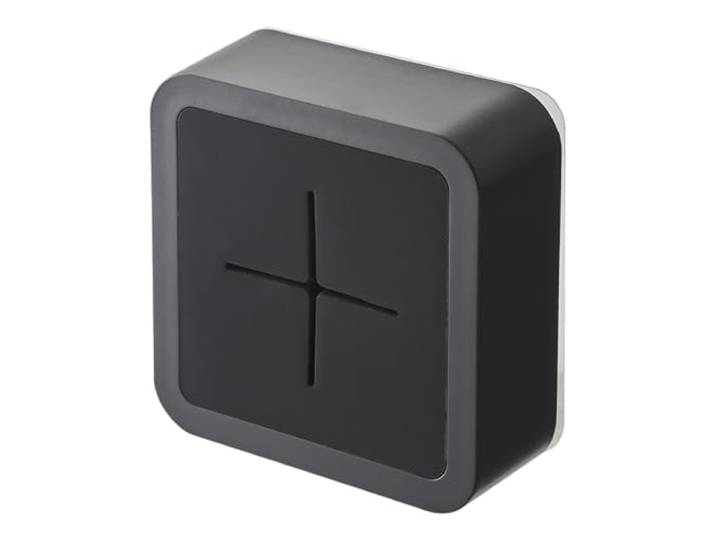 YAMAZAKI 5630 TOWER Film Hook Towel Holder, black, ABS Resin/Silicone FILMHOOK : Polycarbonate/PET/Polyurethane, 5.5 x 2.3 x 5.5 cm