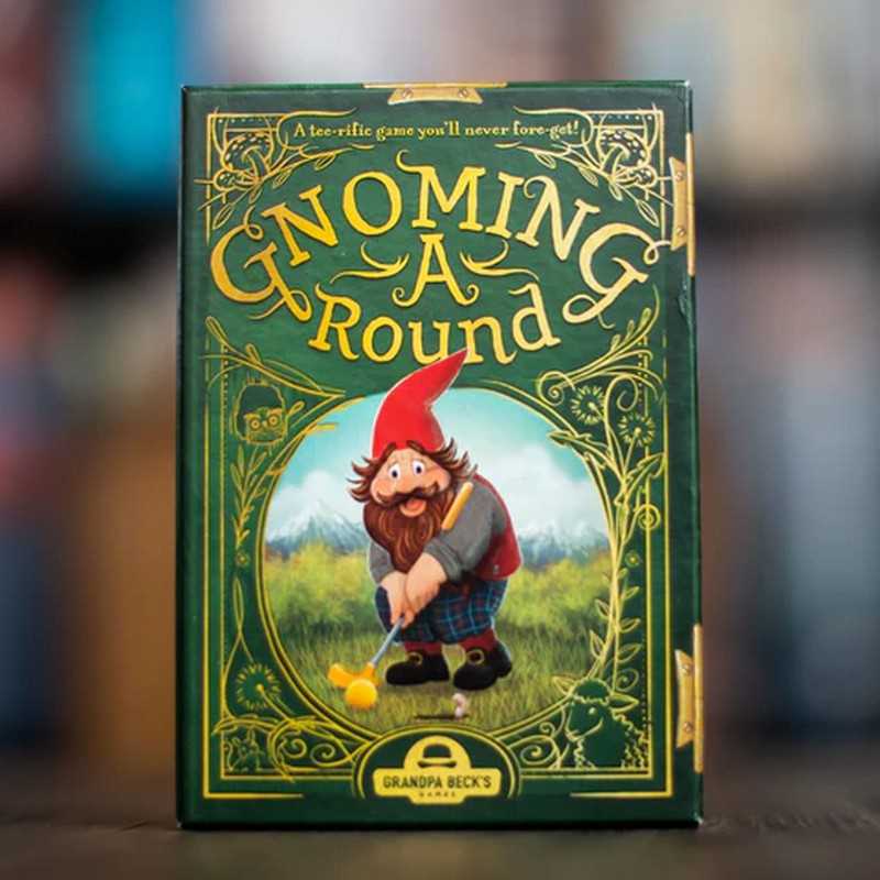 Gnoming A Round - Themed Tabletop Game for Family and Group Play, Ages 8+, by Grandpa Beck’s Games