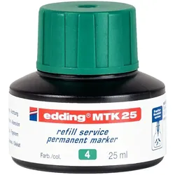 edding Nachfülltinte für Permanentmarker 25 ml grün