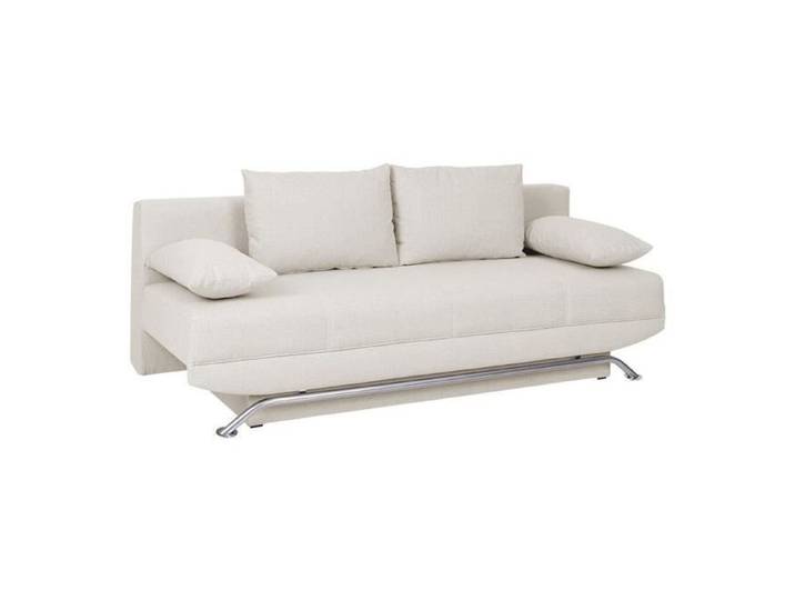 Canapé-lit Providence 100 - Aura 01 - Beige - 200x85x100cm