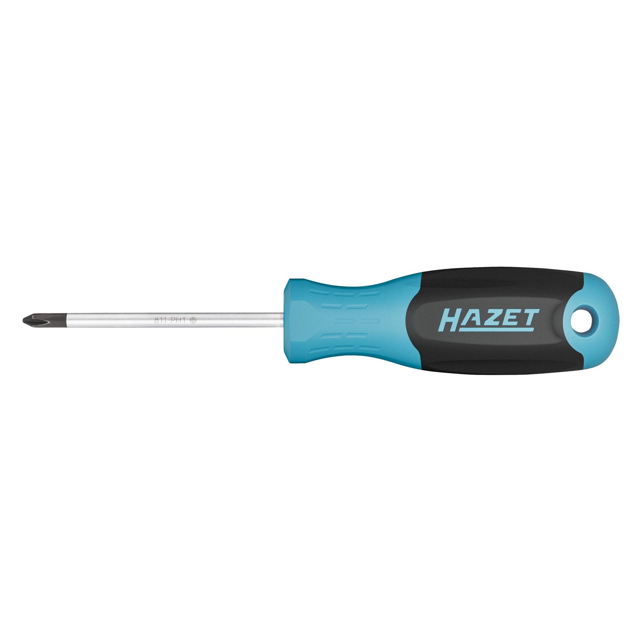 Hazet Schraubendreher 811-PH1 Kreuzschlitz Profil PH SW PH1 (811-PH1)