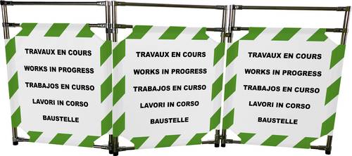 VISO TRAVO128JARD LAUFENDEN ARBEIT Barriere (B x H) 1700mm x 1000mm