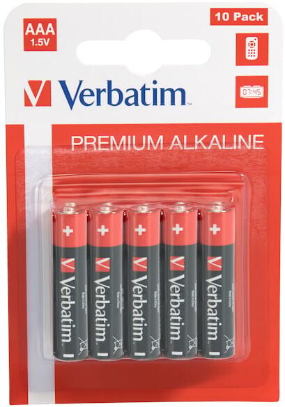 Verbatim Alkaline AAA/LR03 (10-Pack)