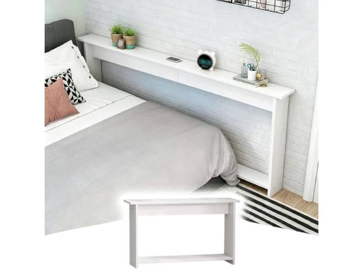 Regal Hinter Sofa Schmaler Konsolentisch für Kleine Räume, Kratzfest Platzsparende Lückenfüllung aus Massivholz für den Bereich Zwischen Bett und Wand (inkl. Stützstange); Maßgefertigter