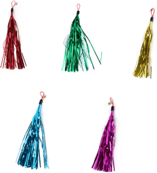Inspire Picks Purr Parts Cat Toy Refill Set Feather, Mouse, Worm & Bell Replacement Accessories For Interactive Cat Toys tht 1 10 Pcs