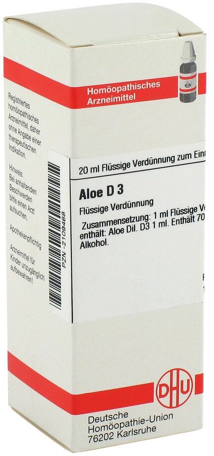 DHU Aloe D3 Dilution 20ml