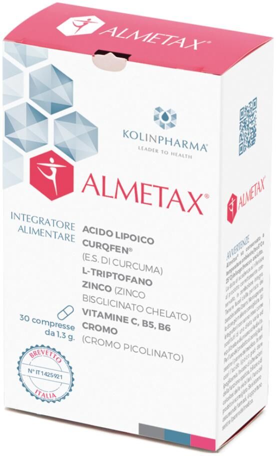 KOLINPHARMA SpA Almetax Integratore Alimentare, 30 Compresse