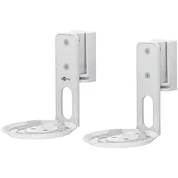 goobay Lautsprecher-Halterungen »Modern Era 1 Flex« weiß 2 Stück weiß, 17.5x15.2x11.4 cm