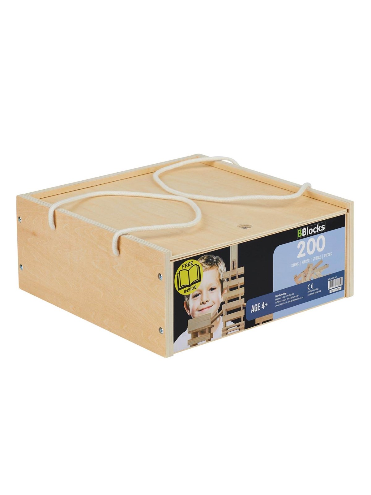 BBlocks Building Planks in Storage Box 200pcs.