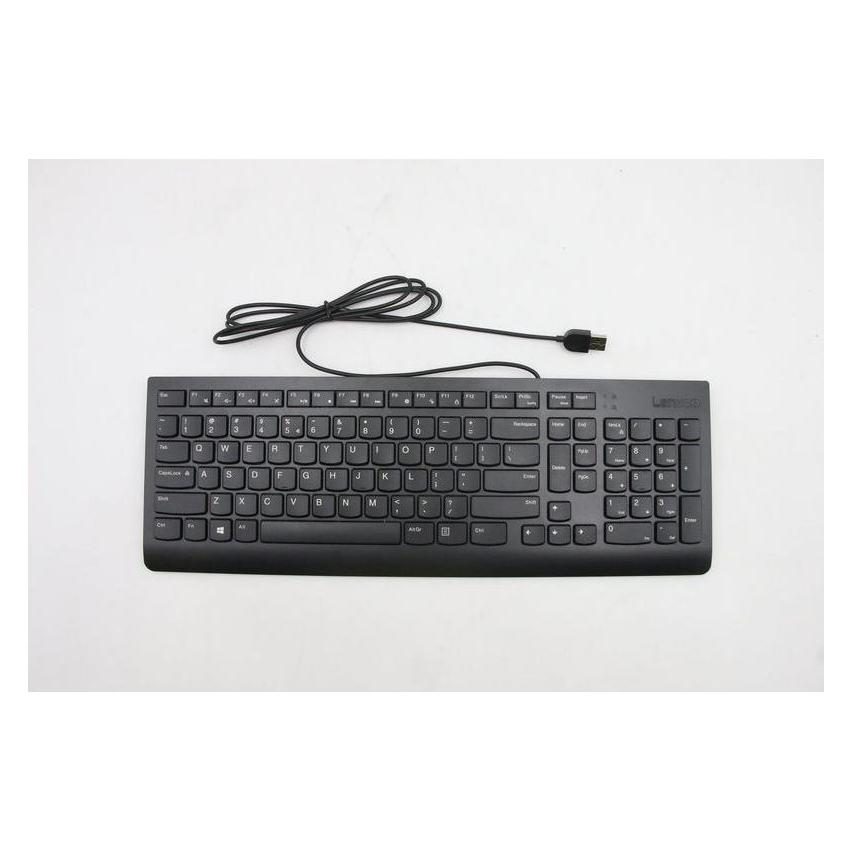 Lenovo Keyboard USB KB BK EURO (US, Kabelgebunden) (00XH626)