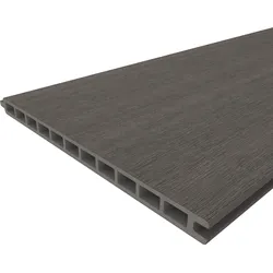 NewTechWood WPC Zaunelement Castello UH49 - Silver Gray - 176 x 183 cm