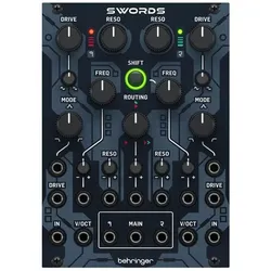 Behringer Swords, Synthesizer, Blau