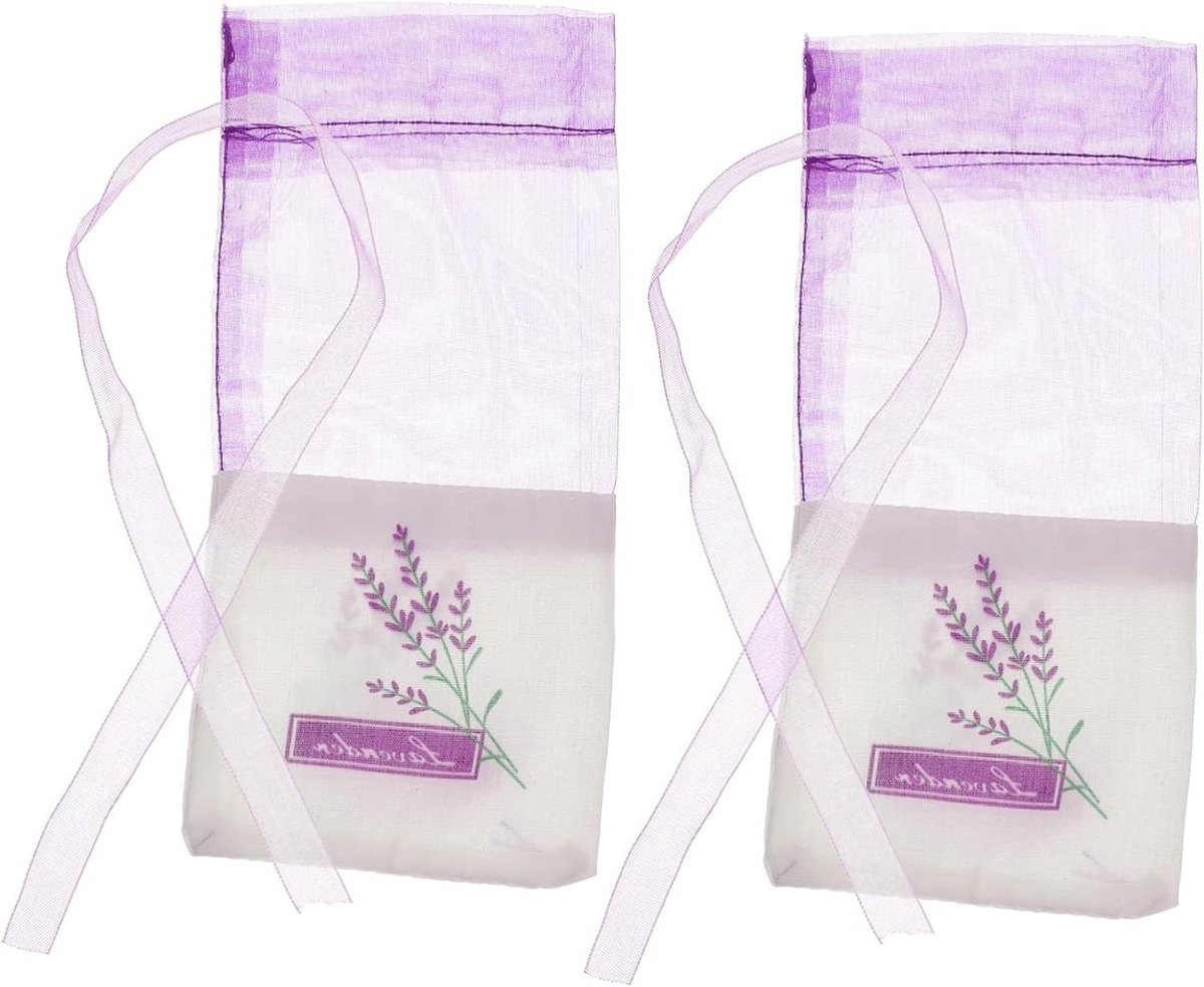 30 stuks Candy Bags Cadeau Zakjes met Lavendel Patroon - Paars