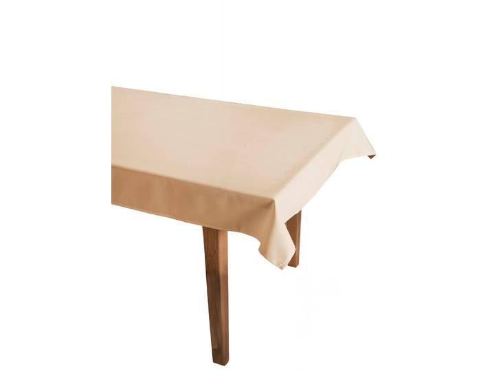 Tisch- und Raumdekoration mit Fleckenschutz-Ausrüstung, Cappuccino, Größe 193 (Tischdecke, 130/170 cm)