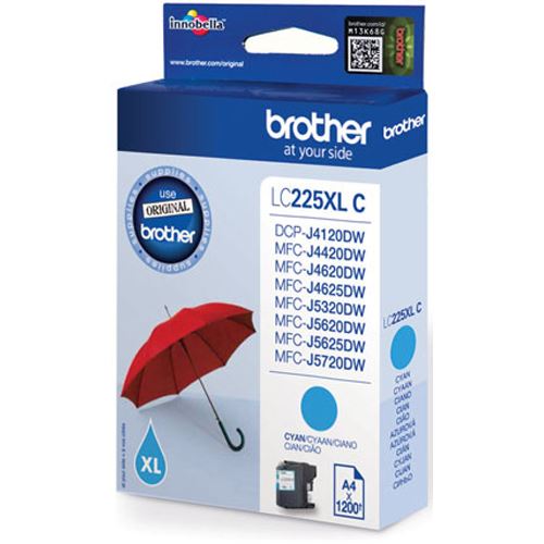 Brother Tinte LC225XLC cyan