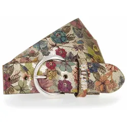 Mustang Gürtel in Blumenmuster mit Vintage-Finish-95