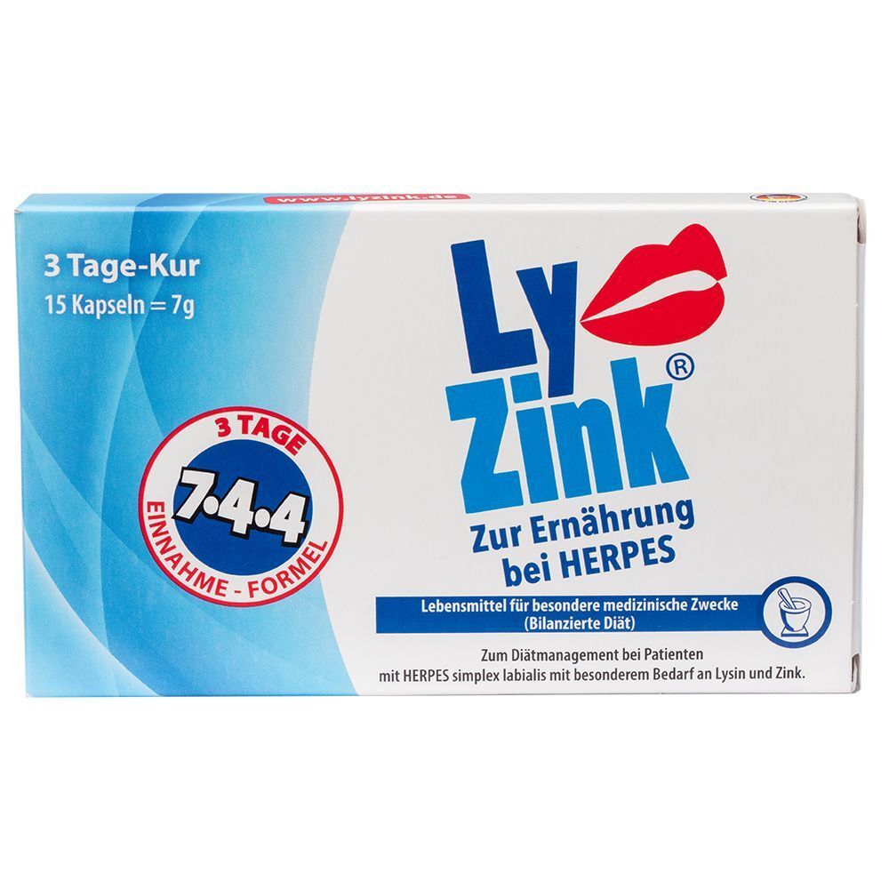 LY Zink Gegen Herpes Kapseln 15 St