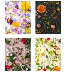 Herlitz: Blumen Gummibandmappe, A4 - verschiedene