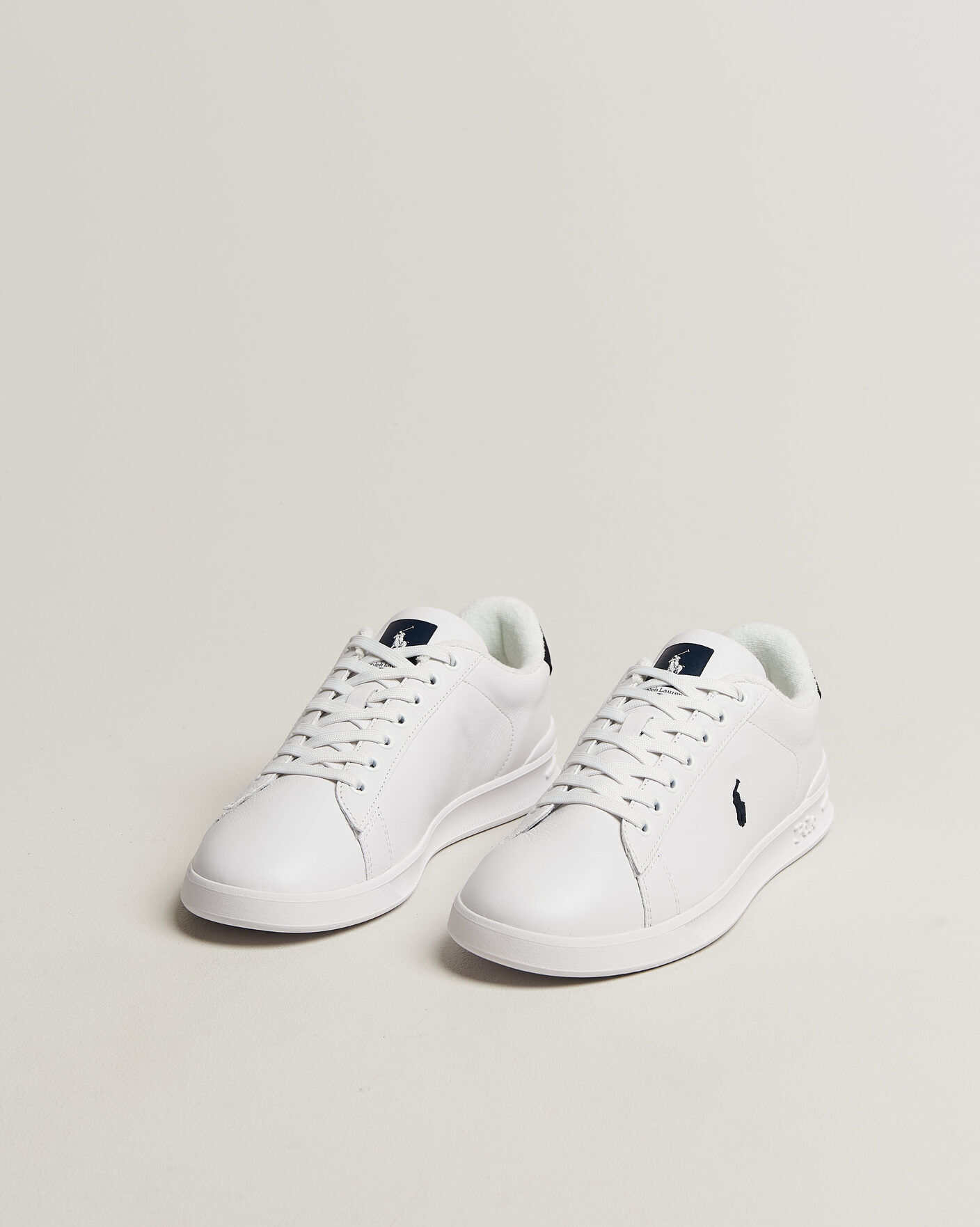 Polo Ralph Lauren Heritage Court III Sneakers White/Navy men EU45 Hvid