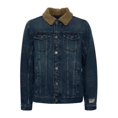 Jeansjacke BLEND "Jeansjacke BHDenim", Herren, Gr. XL, blau (denim dunkelblau), Obermaterial: 100% Baumwolle CO., Jacken Jeansjacke