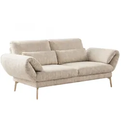 SOFA HOLLY Weiß Flachgewebe