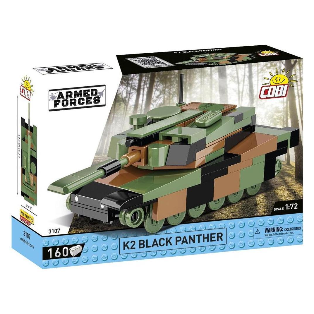 Cobi 162 PCS HC WWII /3107/ K2 BLACK PANTHER (COBI-3107)