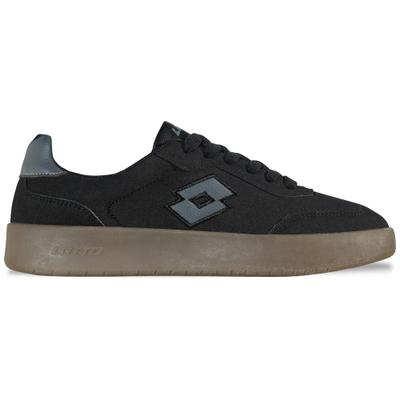 Sneaker LOTTO, Herren, Gr. 37, schwarz, dunkelgrau, Synthetik, mehrfarbig, Schuhe Sneaker, - auch in Kindergrößen erhältlich