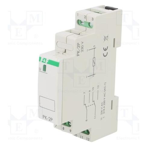 F&R Elektromagnetisches Relais 230V 2x8A - PK2P230 (PK2P230)