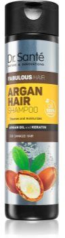 Dr. Santé Argan champô hidratante para cabelo danificado 250 ml. Argan
