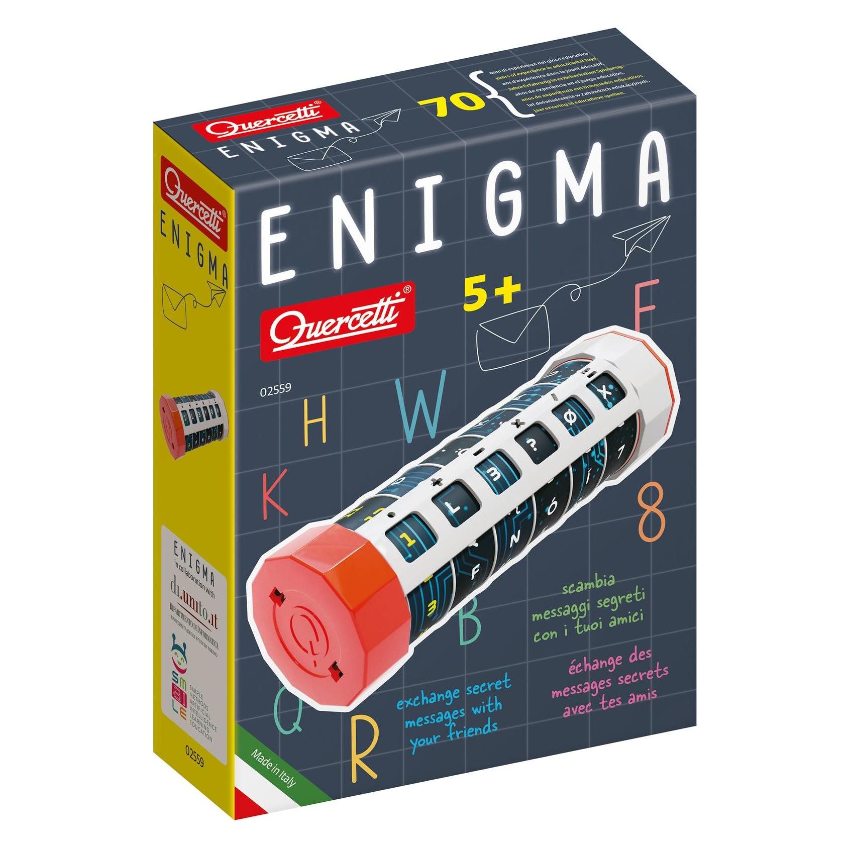 Quercetti Geheime Nachrichten von Enigma (02559)
