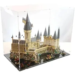 iDisplayit Acryl-Display für LEGO 71043 Harry Potter Schloss Hogwarts (Mit schwarzem Boden)