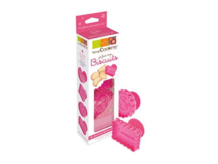 Unbekannt SCRAPCOOKING 2030 Ich tue Meine Cookie Kit Kunststof/ABS Pink 28,5 x 7,5 x 4,5 cm