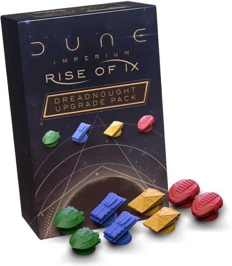 Dune: Imperium – Rise of Ix Dreadnought Upgrade Pack for Board Games, Ages 12+, Dire Wolf
