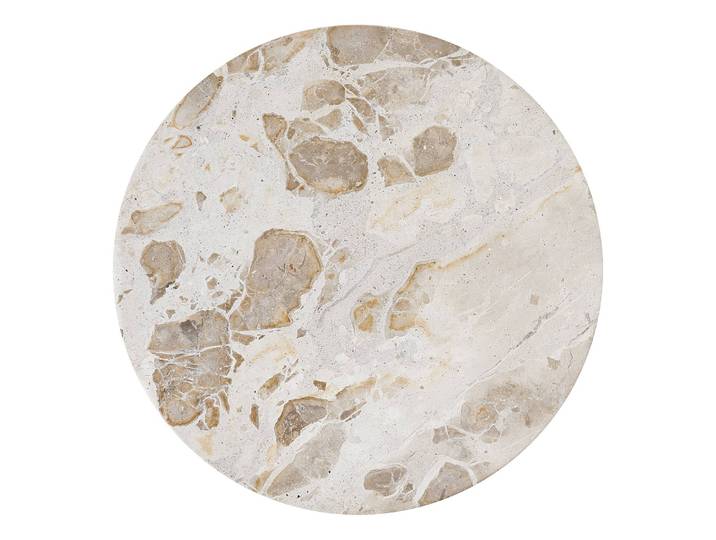 Plateau MARBLE Ø 30cm Beige/Beige