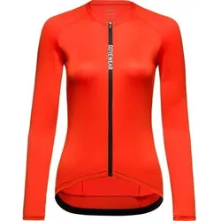 GORE WEAR Damen Trikot Spinshift Langarm Trikot Damen, Größe 42 in Orange Orange