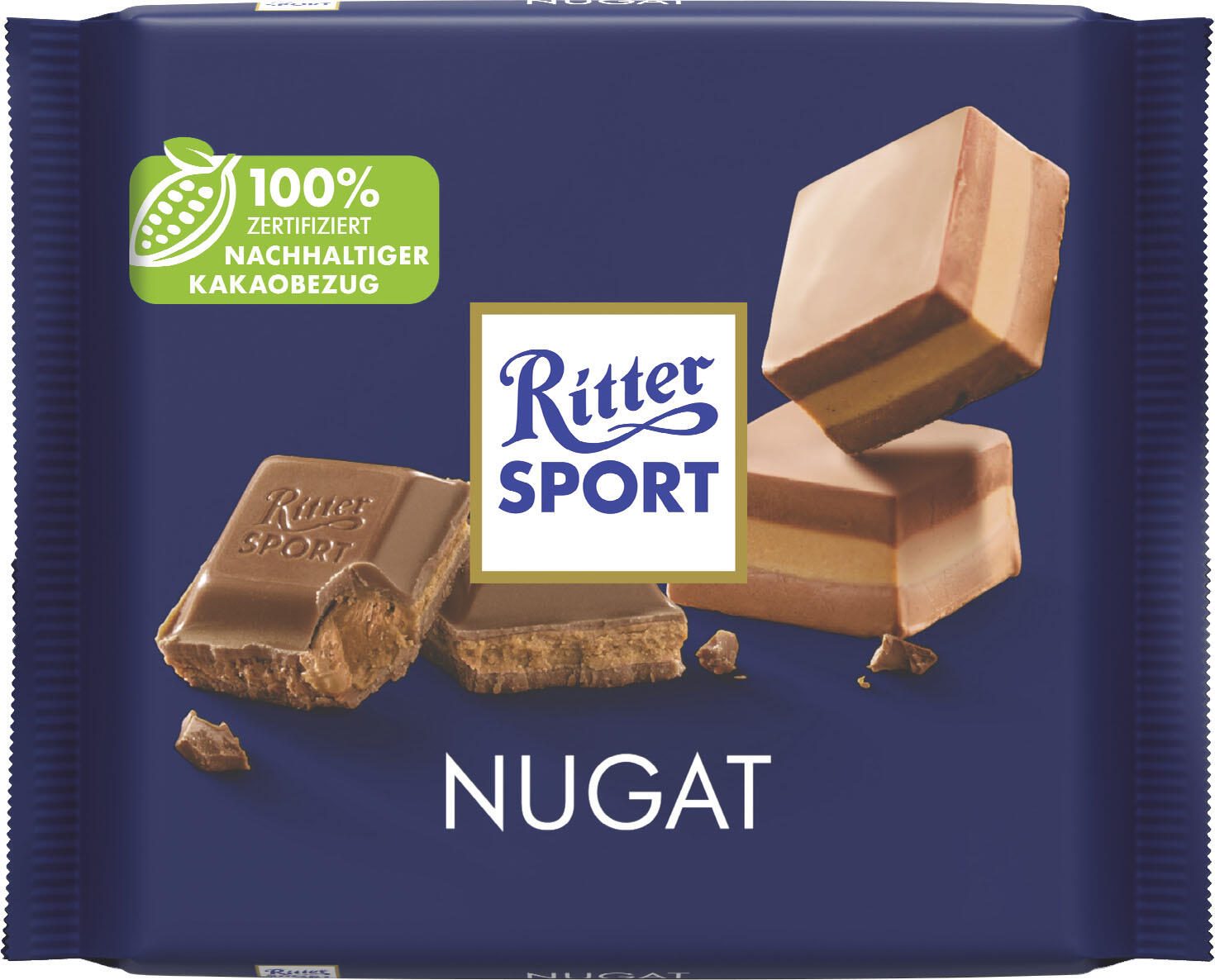 Ritter SPORT Nugat Schokolade 100,0 g 4015