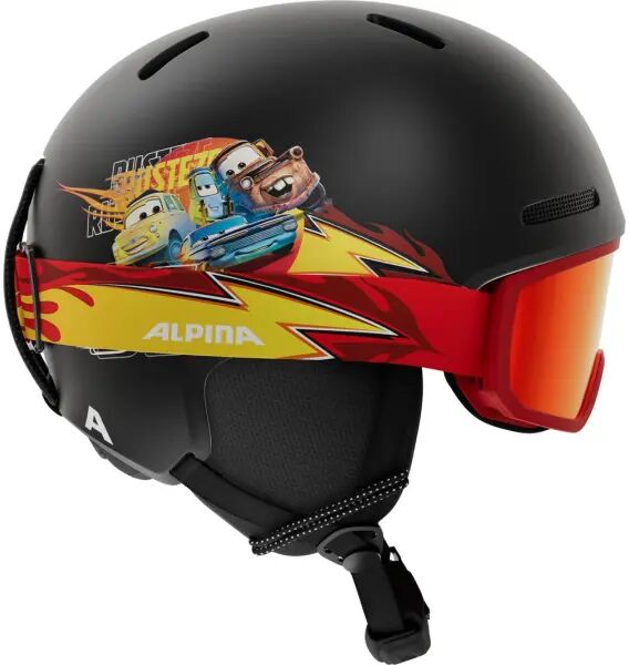 Helm Alpina Sports Zupo Disney Kinderski Set (S - Cars)