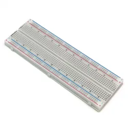 Breadboard mit 830 Kontakten