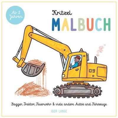 Kritzel Malbuch, Taschenbuch von , Adrian & wimmelbuchverlag, 978-3-947188-60-4