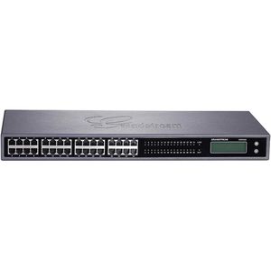 Grandstream GXW4232 V2 VoIP-Telefonadapter, 32 FXS-Ports, 4 SIP-Profile, 2 Telco-Anschlüsse