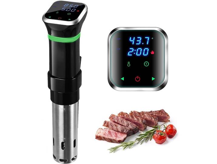 SSY Dampfgarer Sous Vide Stick-Präzisionsgarer mit LED-Display, Leiser Betrieb & Energiesparend