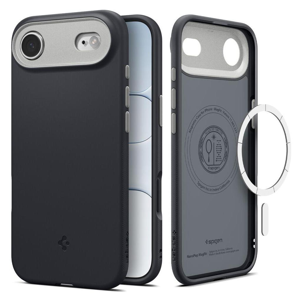 Spigen - Caseology Nano Pop MagSafe - iPhone 17 Air - Black Sesame (Apple iPhone 17) (198775)