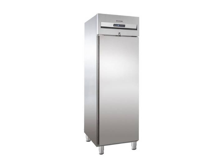GastroHero Kühlschrank Kühlschrank PROFI 610 Liter aus Edelstahl GN 2/1 - Gastronomie KSN-PROFI700, 202.5 cm hoch, 85 cm breit, Digitales Thermostat, automatische Abtauung, leichte Reinigung