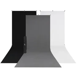 Westcott X Drop 3 Pack Sweep Backdrop Kit für Fotografie