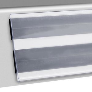 Böttcher-AG Scannerschiene DBR 52, 1000 x 52 mm, magnetisch, transparent, 10 Stück