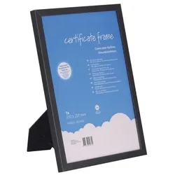 Viking Certificate Frame DIN A4 Bilderrahmen Schwarz Holz 3904299 21 (B) x 29,7 (H) cm