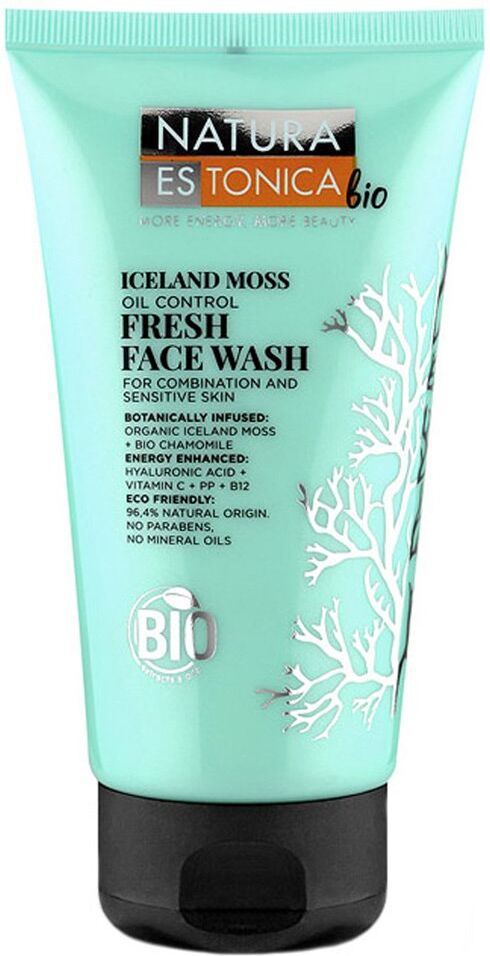NATURA ESTONICA BIO Iceland Moss Fresh Face Wash 150ml