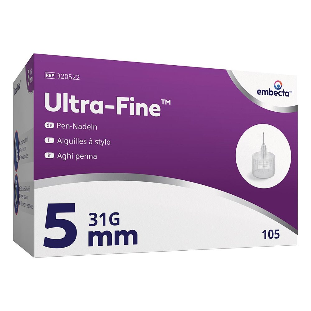 embecta GmbH BD Ultra-Fine Pen-Nadeln 5 mm 31 G 20539994