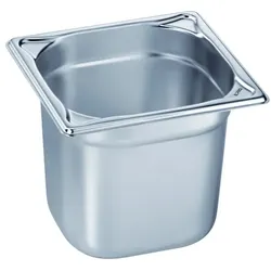 B.PRO Gastronorm-Behälter 1,6 Liter Edelstahl-GN 1/6 - 100 mm