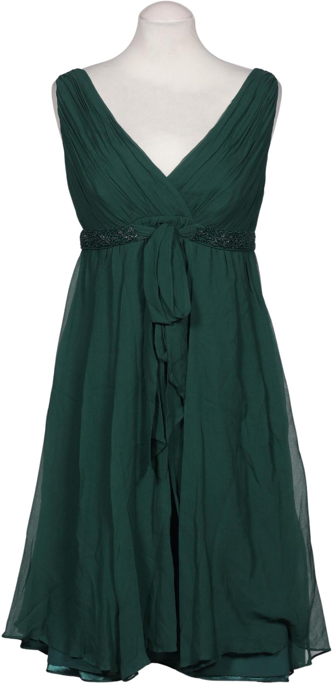 Jake s Damen Kleid, Grün, Gr. EU 36, Seide / Synthetik - Second Hand